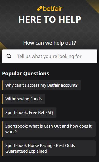 chat betfair|Betfair Support Home Page.